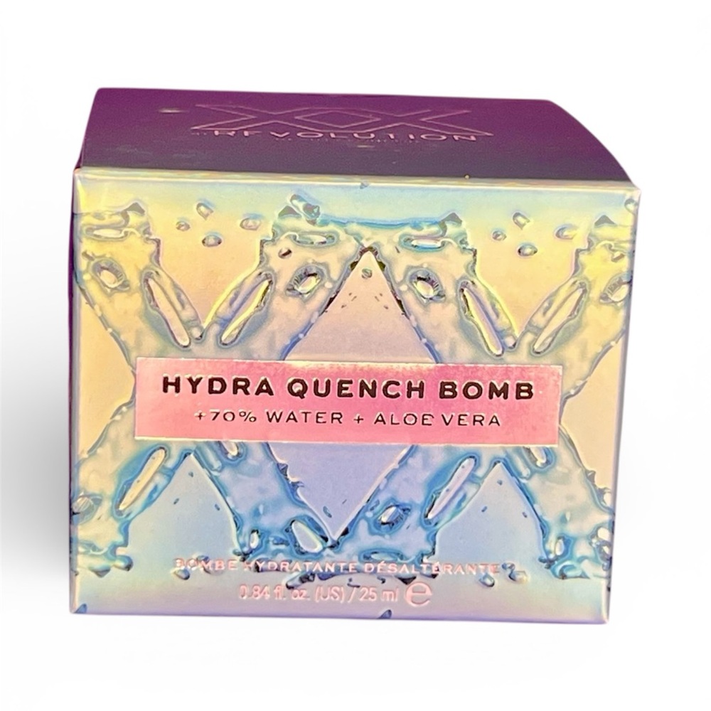 XX Revolution Hydra Quench Bomb Primer – 70% Water + Aloe Vera | NWT